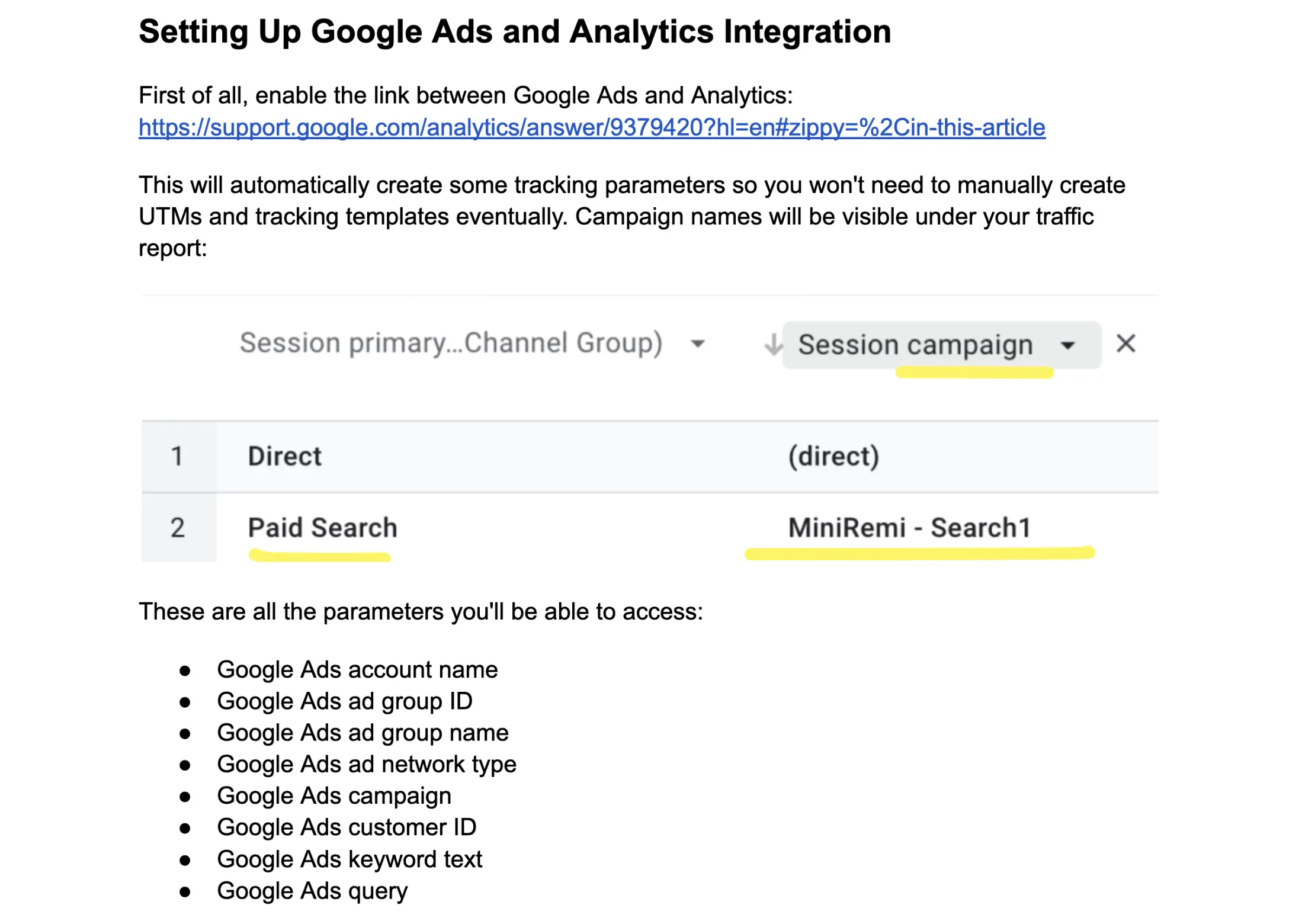 Google Ads coaching materials and resources